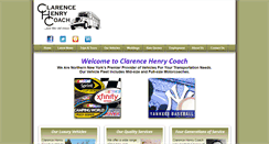 Desktop Screenshot of clarencehenrycoach.com